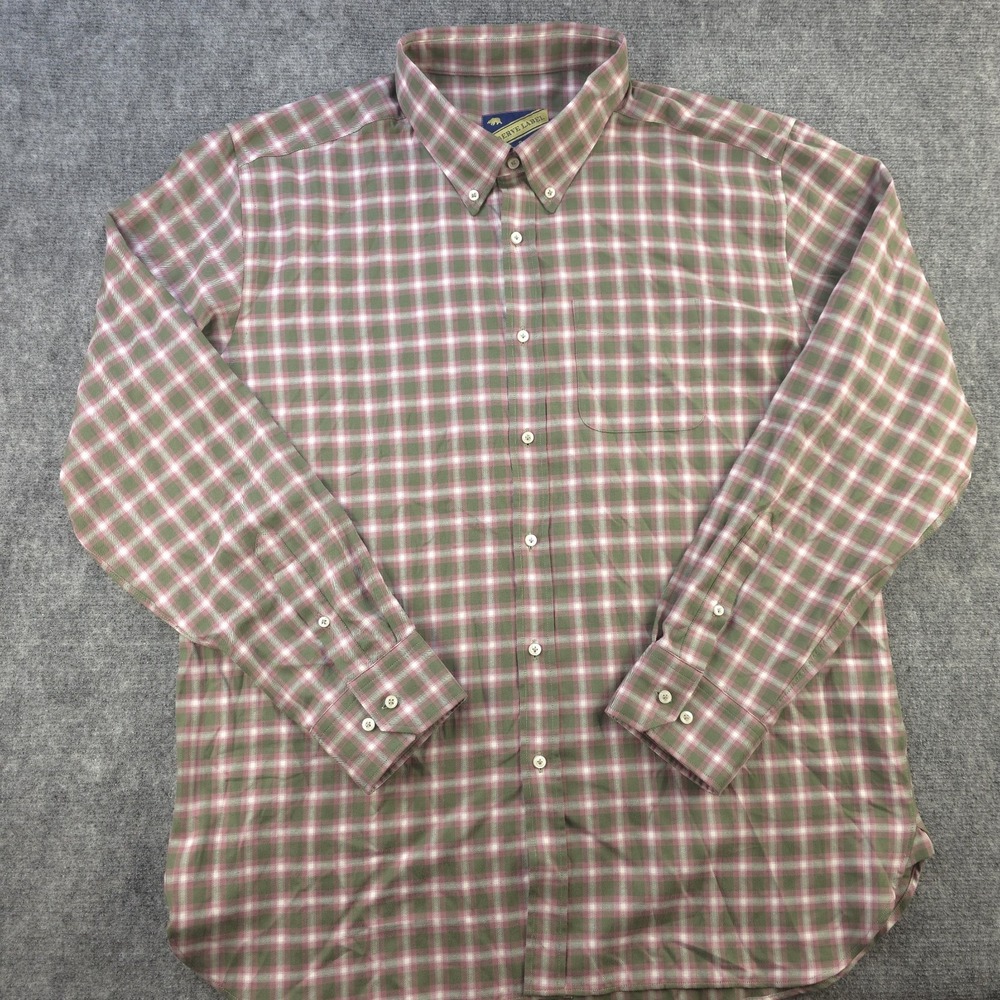 Onward Reserve Shirt 2XL‎ Reserve Label Long Sleeve Multicolor Check Button Down